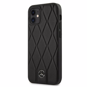 Mercedes Wave Line -kotelo iPhone 12 mini - musta