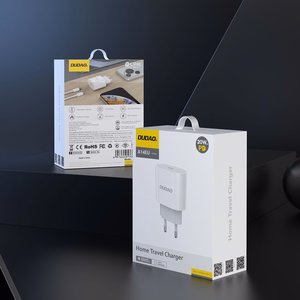 Dudao A14EUC PD 20W USB-C Wall Charger with Cable - White