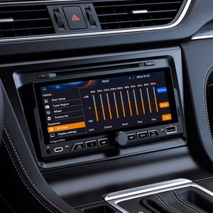 Kruger&Matz KM2017 1DIN CarPlay/AndroidAuto car radio
