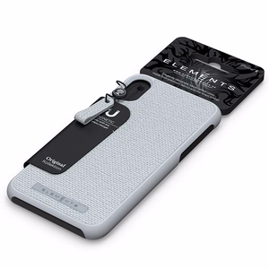 Nordic Elements Original Idun case for iPhone XR, light grey