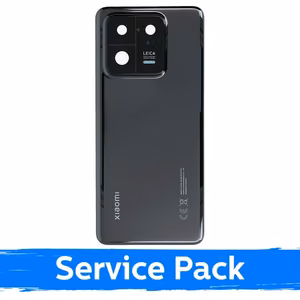 Back Cover Compatible With Xiaomi 13 Pro / Ceramic Black / (Service Pack)