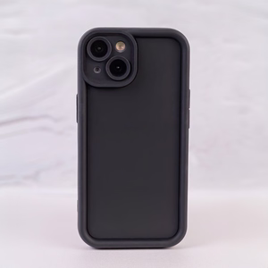 Rim TPU case for iPhone 16 Plus 6,7" black
