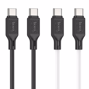 Hoco USB-A - USB-C -kaapeli 3A 1 m X90 valkoinen
