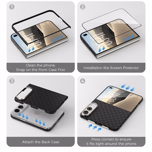 Benks Magnetic Armor Grid Air Grand Combo -magneettinen suojakotelo iPhone Duo -puhelimelle, musta (C.K.FL.AP.BK.B079)