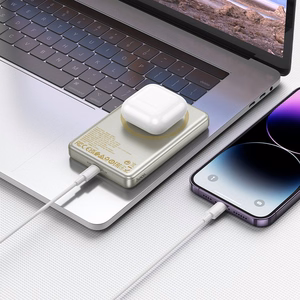 External battery Power Bank Hoco Q26A PD20W MagSafe 10000mAh gold