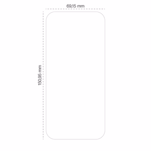 Etteri hybrid glass for iPhone 17 Air 6,5"