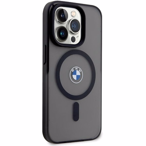 BMW IML Signature MagSafe suojakuori iPhone 15 Pro:lle - musta