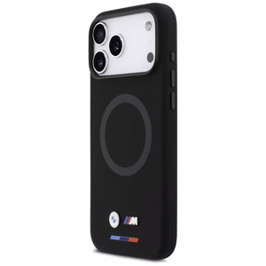 BMW M Silicon Logo MagSafe Suojakuori iPhone 17 Pro Maxille - Musta