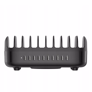 Orico DUK-10P-V1 älylatausasema 10 x USB-A - musta