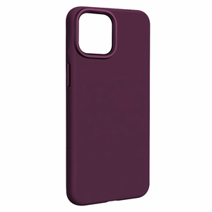 Etteri Silicone Mag -suojakuori iPhone 14 6,1 tuumaa -malleille, tumma kirsikanpunainen