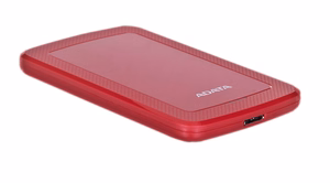 ADATA HV300 ulkoinen kovalevy 1000 GB punainen