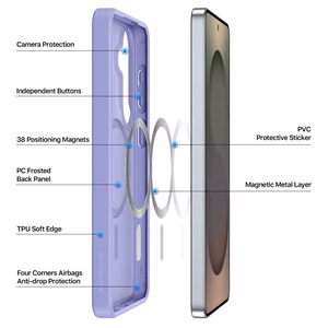 Case Dux Ducis Yind MagSafe Samsung S947 S26 Plus purple