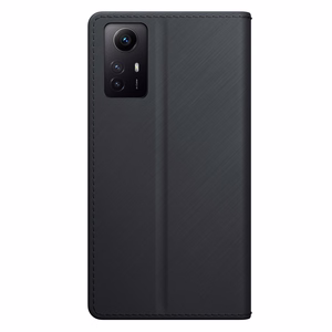 3mk Wallet Case Xiaomi Redmi Note 12S:lle - Musta