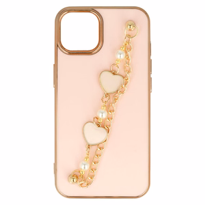 Trend Case for Iphone 14 Plus design 3 light pink