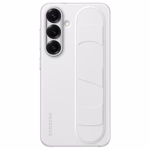 Samsung Standing Grip Case suojakuori, Samsung Galaxy S25, valkoinen