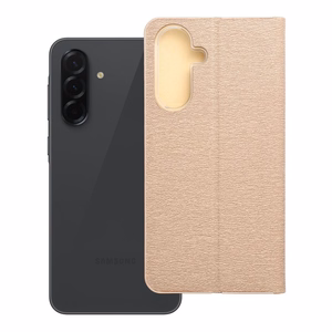 Läppäsuojakuori Samsung A36 5G:lle Luna Book Gold kultainen