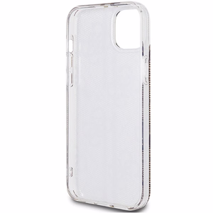 Guess suojakuori iPhone 15 Plus 6,7 GUHCP15MH4PSEGW ruskea HC IML 4G GOLD STRIPE