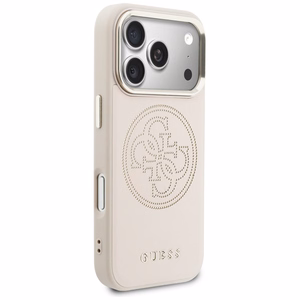 Guess Perforated 4G MagSafe Suojakuori iPhone 17 Pro:lle - Vaaleanpunainen