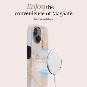 MIO Gold Marble Magsafe suojakuori iPhone 13/14/15