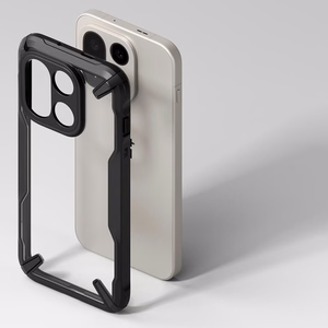 Ringke Fusion X Suojakuori OnePlus 15:lle - Läpinäkyvä Musta