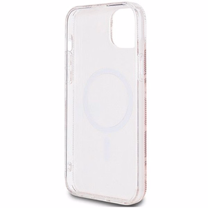 Guess IML GCube MagSafe case for iPhone 15 / 14 / 13 - pink