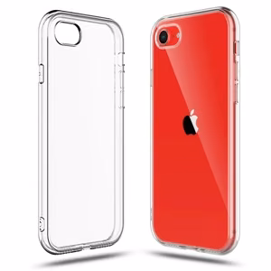 Suojakuori iPhone 7 / 8 / SE 2020 / SE 2022:lle - kirkas 2 mm Box läpinäkyvä