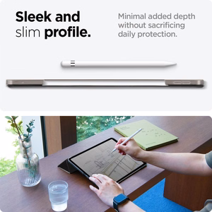 Spigen Smart Fold -suojakuori iPad Pro 13 2024:lle - musta