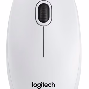 LOGI B100 Optical Mouse White USB OEM