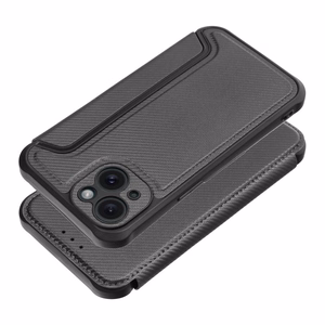 RAZOR-kirjakuori IPHONE 15 musta