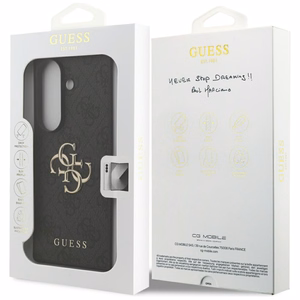 GUESS suojakuori Samsung Z Fold7 GUHCZFD74GMGGR (4G PU isolla logolla) musta