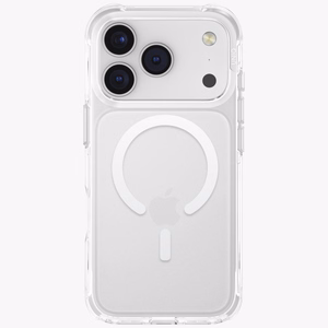 Uniq LifePro Xtreme Magclick Lataussuojakuori iPhone 17 Pro:lle - Läpinäkyvä-Glitter