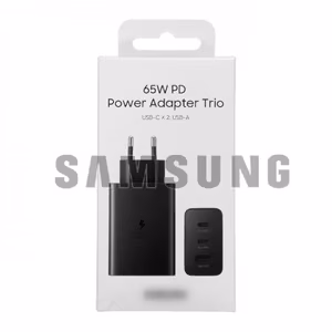 Laturi Samsung TRIO EP-T6530NBEGEU, musta, 65W / 100% aito /
