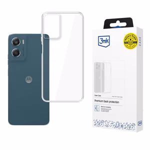 3mk Clear Case Suojakuori Motorola Moto G06 / Moto G06 Power -puhelimelle - läpinäkyvä