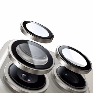Tempered glass Tel Protect Titanium Lens 99% AR on camera for Iphone 13 Pro/13 Pro Max transparent (lens 3 pcs)