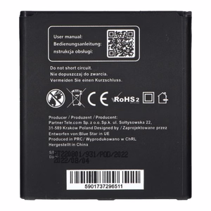 Battery for Samsung Grand Prime G530 / J3 2016 / J5 2800 mAh Blue Star Premium