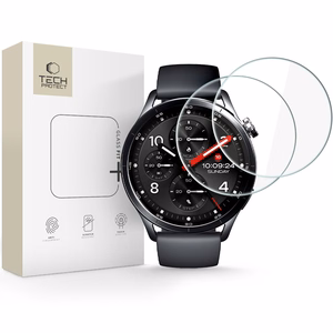 Tech-Protect Glass Fit+ 2-Pack Tempered Glass for Xiaomi Watch S5 46mm