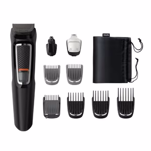 Philips MULTIGROOM 3000 -sarjan kasvojen- ja hiustenhoitosarja, 9 työkalua, 9-in-1