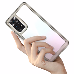Outer Space Case for Xiaomi Poco X5 5G / Redmi Note 12 5G cover with a flexible frame blue