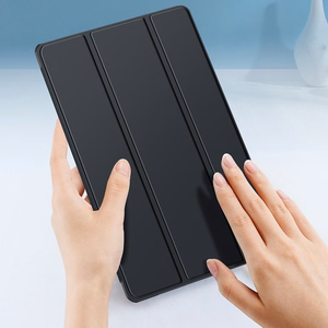 Dux Ducis Toby panssaroitu Flip Smart Case Realme Pad Mini musta