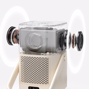 Yaber T2 Plus LCD FullHD 1080p Multimediaprojektori JBL Kaiuttimilla - Beige