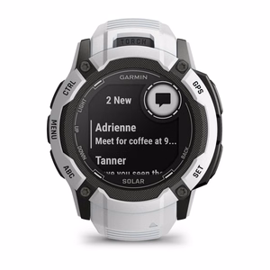 Garmin Instinct 2X Solar – GPS-älykello, MIP, 50 mm, valkoinen