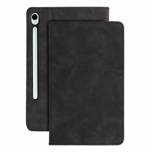 Smart Book MAGNET Suojakuori SAMSUNG GALAXY TAB S9 FE PLUS/S9 FE PLUS 5G:lle - musta