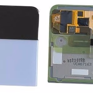 LCD-näyttö Samsung F721 Z Flip4 5G kosketusnäytöllä ja kehyksellä (Ulompi) sininen alkuperäinen (käytetty Grade C)