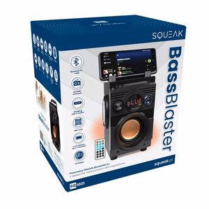 SQUEAK kaiutin BASSBLASTER BLUETOOTH 5.1 SQ1001