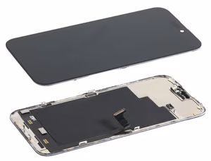 LCD-näyttö iPhone 15 Pro Max kosketusnäytöllä alkuperäinen (Pairable) (käytetty Grade A)