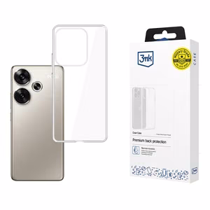 3mk Clear Case Xiaomi Poco F6:lle - läpinäkyvä