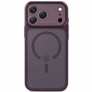 Tech-Protect MagPrime MagSafe CC suojakuori malleille iPhone 18 Pro Max / 17 Pro Max, viininpunainen