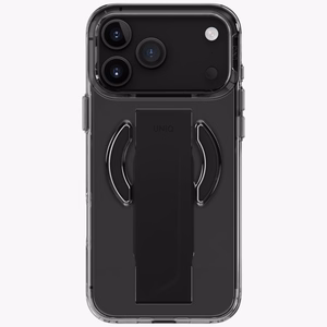 Uniq Heldro Air -suojakuori iPhone 17 Pro Max Magclick-latauksella - musta
