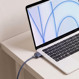 Tech-Protect MMC01 Ultraboost USB-C / MagSafe 3 140W 300cm kaapeli mallille MacBook, tummansininen