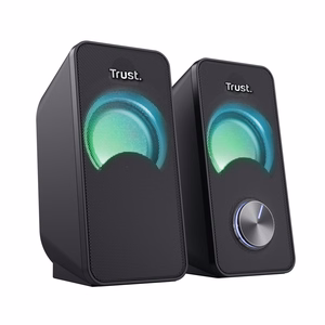 Trust Arys - RGB LED illuminated 2.0 speaker set (black)